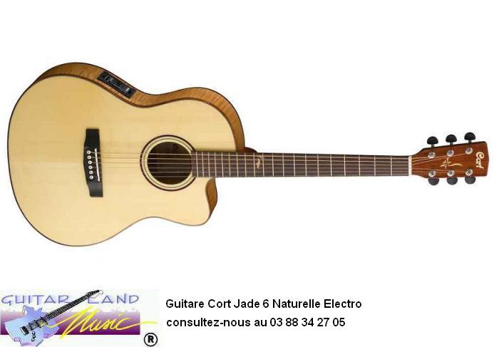 Guitare Cort Jade 6 Naturelle Electro
